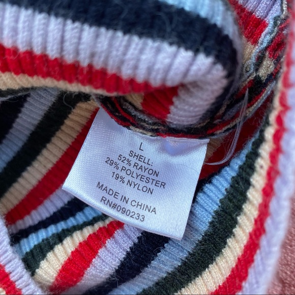 LA Hearts Striped Sweater - Picture 7 of 9